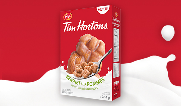 Céréales à saveur de beignets aux pommes Tim Hortons® de Post