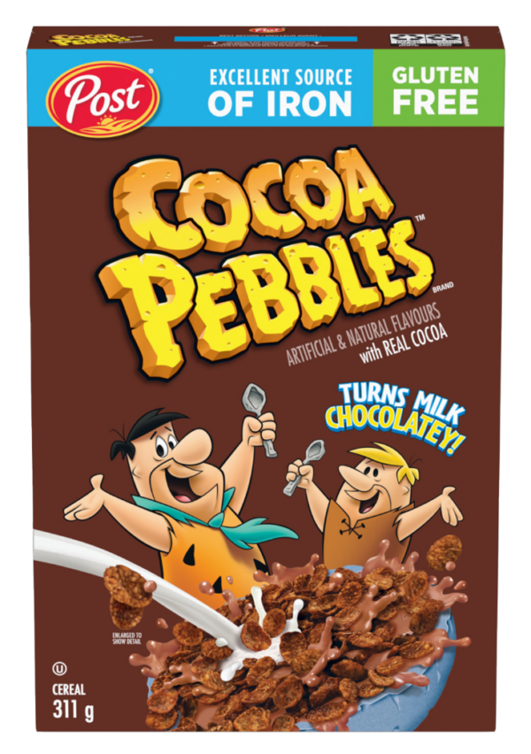 COCOA PEBBLES™ cereal Post Consumer Brands Canada