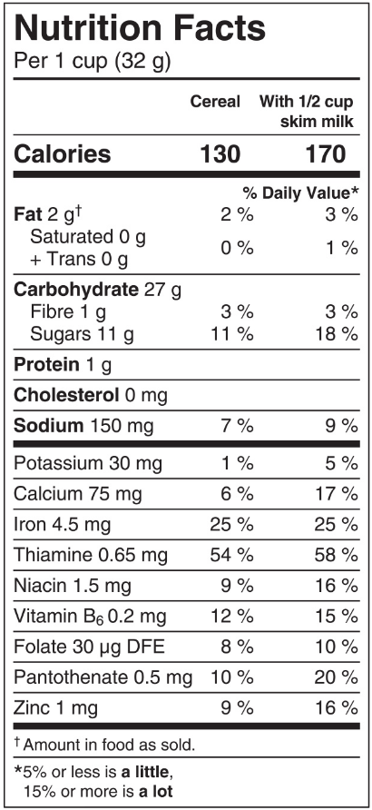 Post Tim Hortons® Apple Fritter Flavoured Cereal