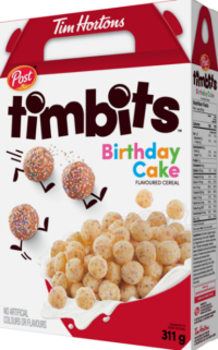 Post Timbits® Cereal Birthday Cake | Post Consumer Brands Canada