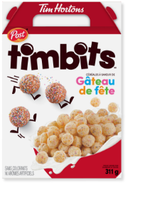 Tim Hortons timbits gateau de fete