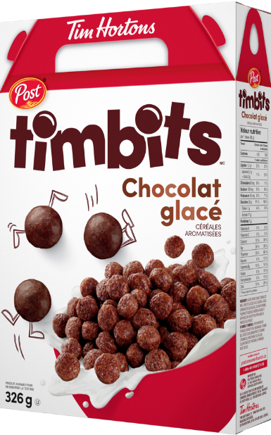 Tim Hortons timbits chocolat glacé
