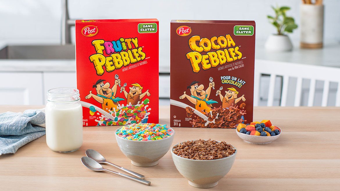 Fruity PEBBLES et Cocoa PEBBLES