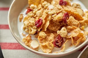 Bowl of Cranberry Almond Crunch