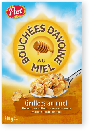 Bouchees d'avoine au miel