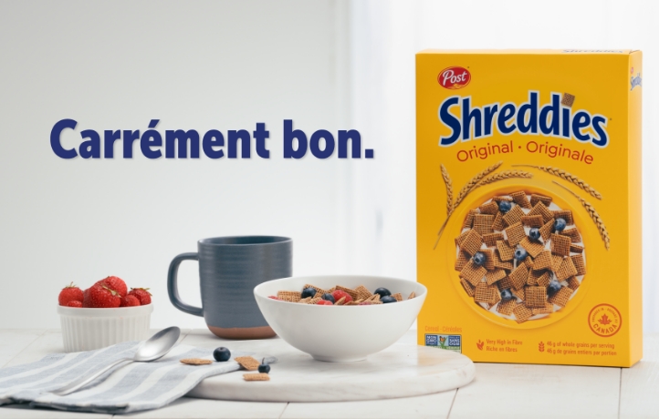 Shreddies Originale. Carrement bon.