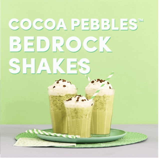 Cocoa Pebbles Bedrock Shakes