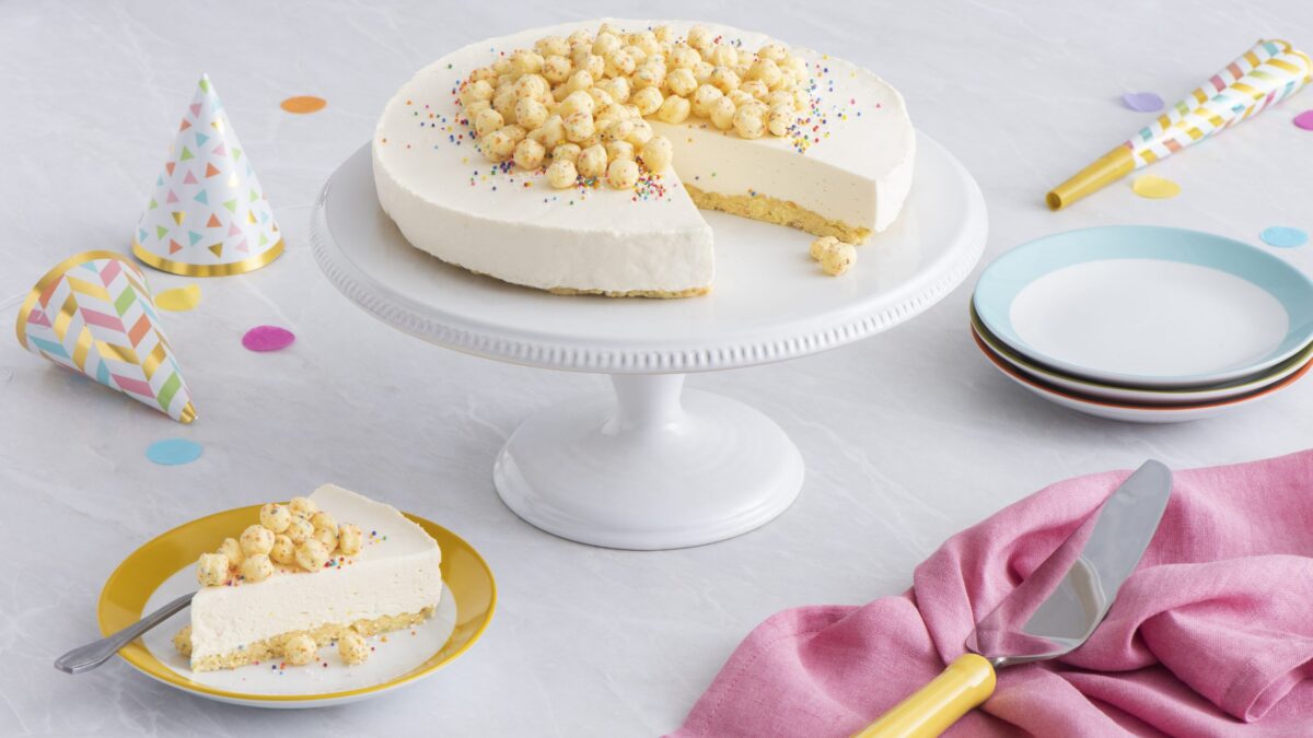 Timbits Birthday Cake Cereal No-Bake Cheesecake | Post Consumer Brands ...