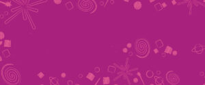 purple background with purple designs.