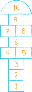 hopscotch diagram