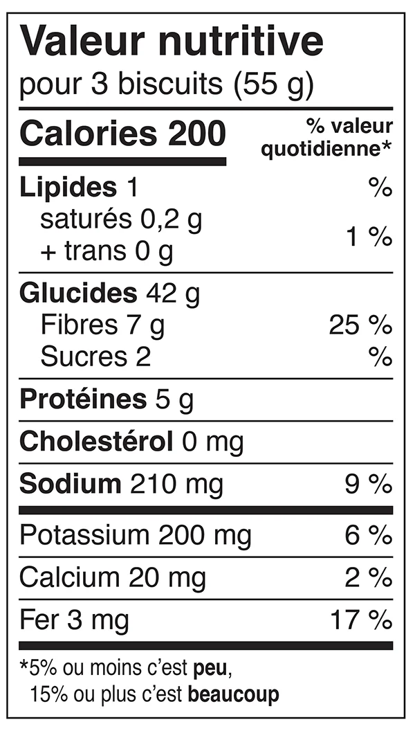 weetabix-nfp-fr Weetabix Valeur Nutritive