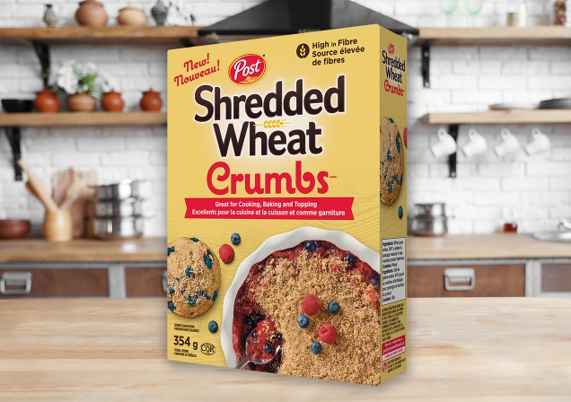 Post Shredded Wheat Crumbs