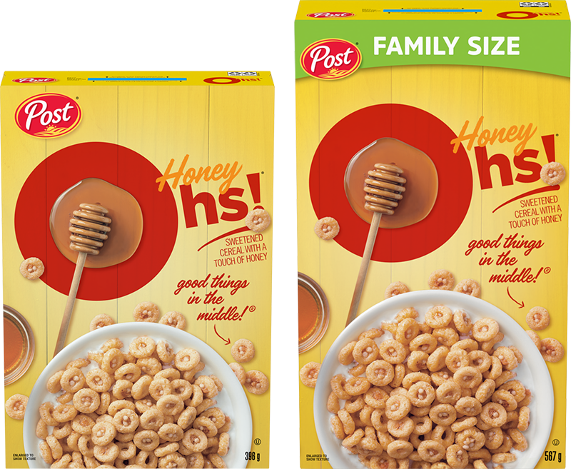 Honey Ohs! Cereal Boxes