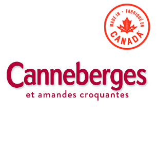 Canneberges et amandes croquantes - Fabrique en Canada